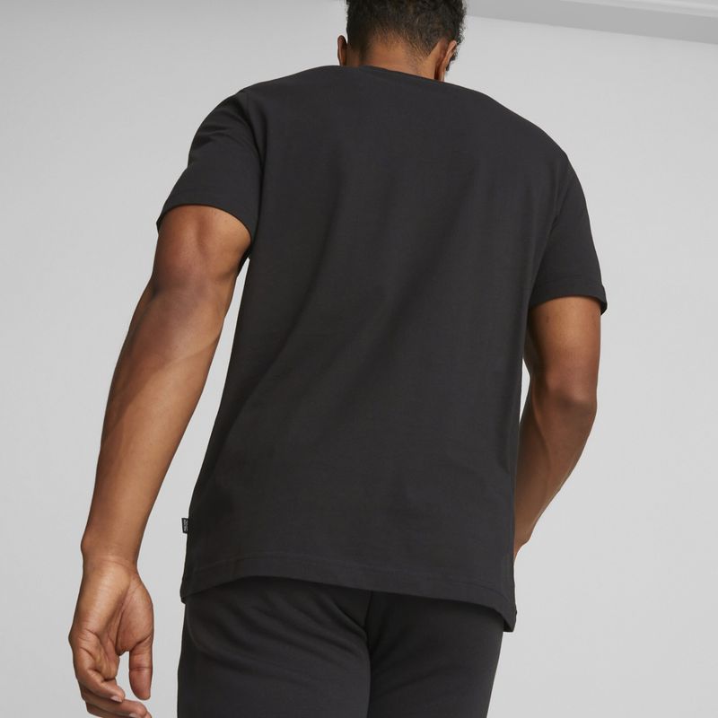 Men's PUMA Ess Small Logo Tee puma black 4