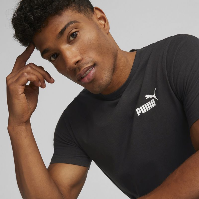 Men's PUMA Ess Small Logo Tee puma black 6