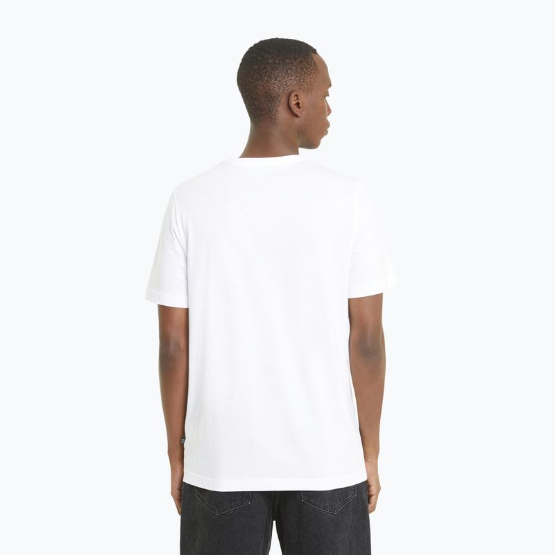 Men's PUMA Ess Small Logo Tee puma white 3