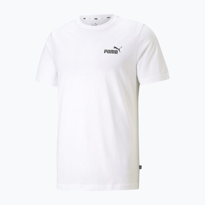 Men's PUMA Ess Small Logo Tee puma white 4