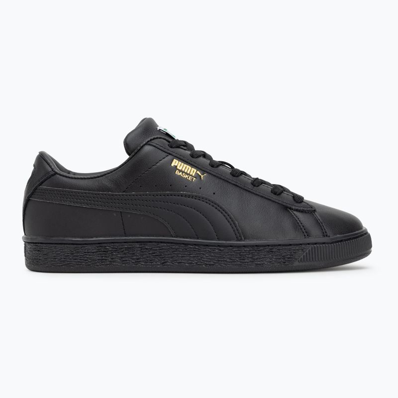 PUMA Basket Classic XXI men's shoes puma black / puma black 2