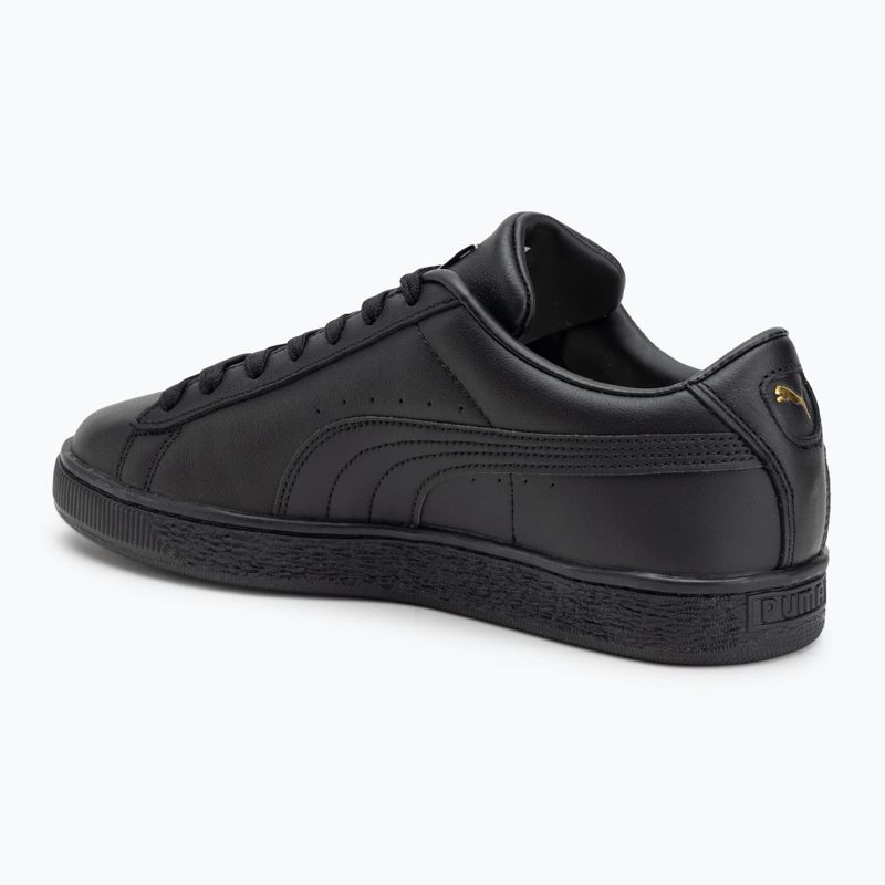 PUMA Basket Classic XXI men's shoes puma black / puma black 3