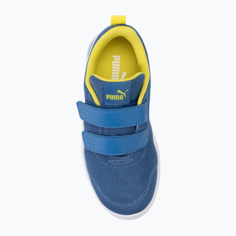 PUMA Courtflex v2 Mesh V PS star sapphire/puma white children's shoes 5