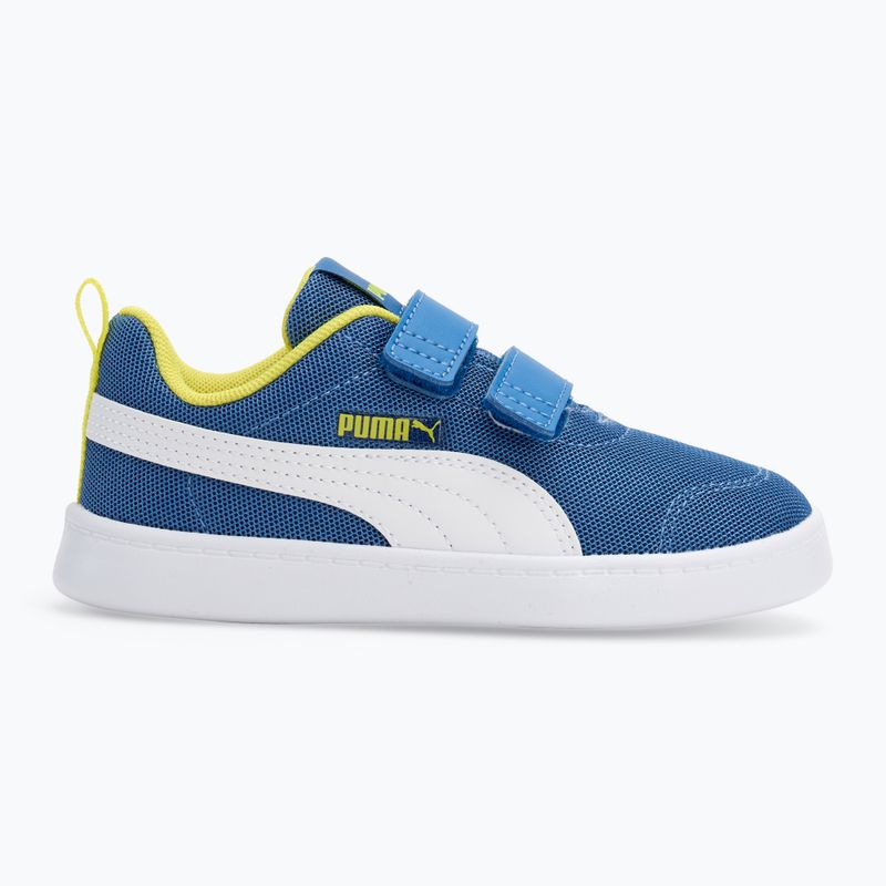 PUMA Courtflex v2 Mesh V Inf star shappire/puma white children's shoes 2