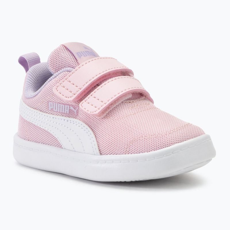 PUMA Courtflex v2 Mesh V Inf pink lady/puma white children's shoes