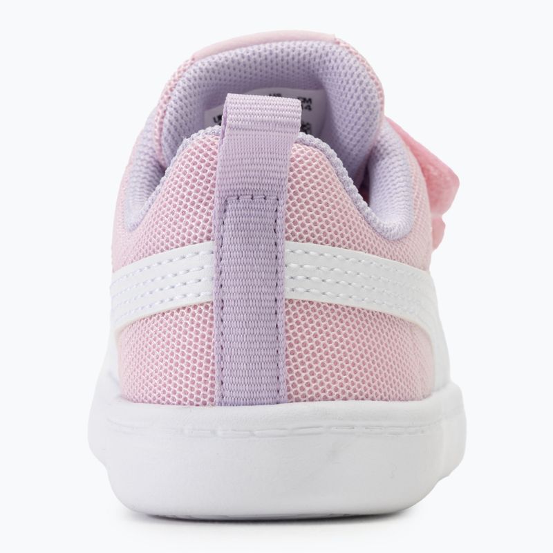 PUMA Courtflex v2 Mesh V Inf pink lady/puma white children's shoes 6