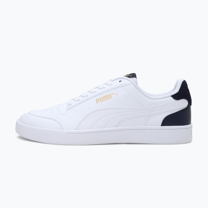 PUMA Shuffle shoes puma white/puma white/peacoat/puma team gold 2