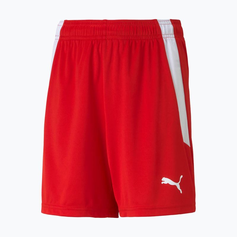 PUMA Teamliga children's football shorts red 704931 01