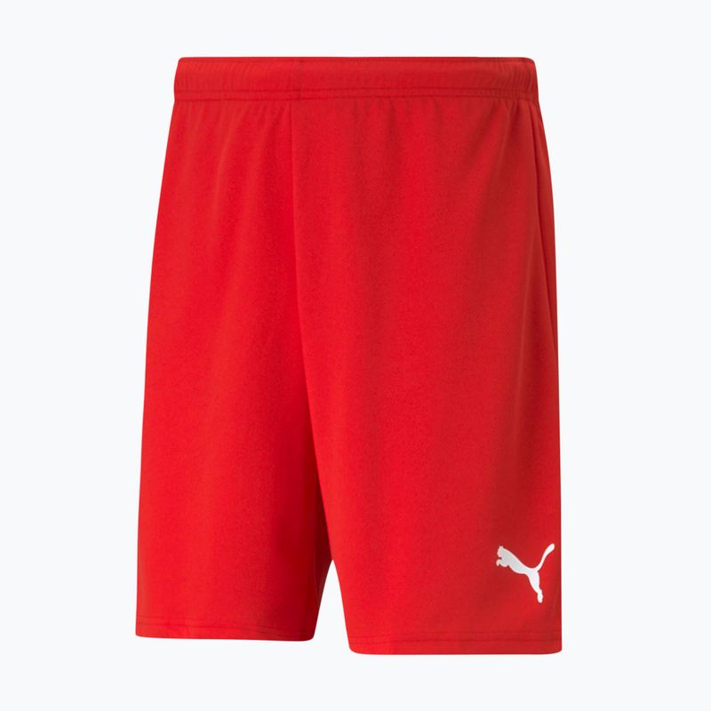 Men's PUMA Teamrise football shorts red 704942 01 6