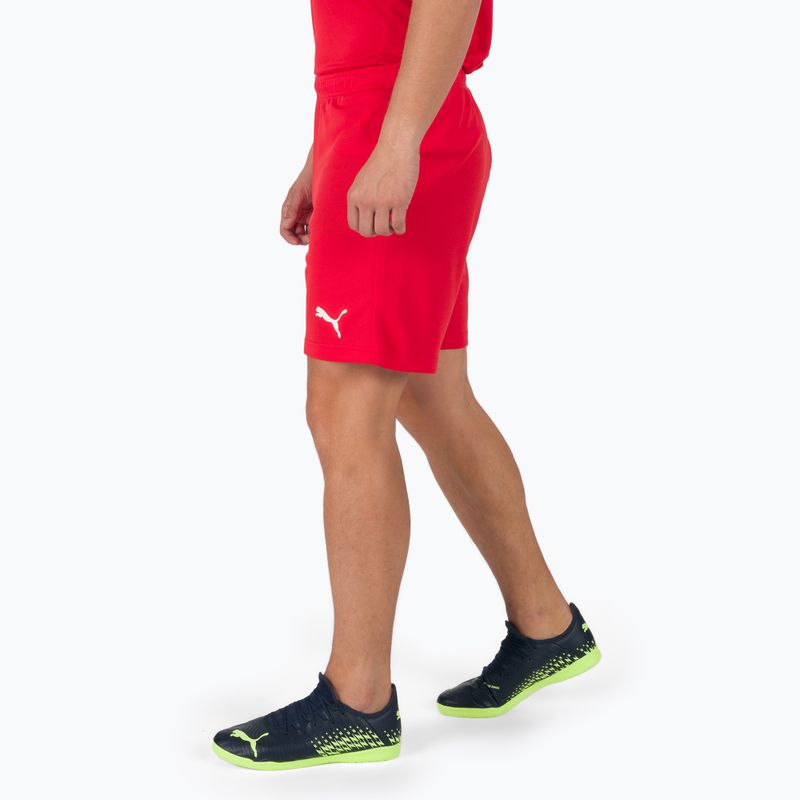 Men's PUMA Teamrise football shorts red 704942 01 3