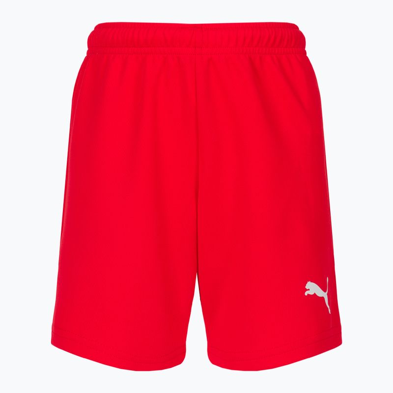 PUMA Teamrise children's football shorts red 704943 01