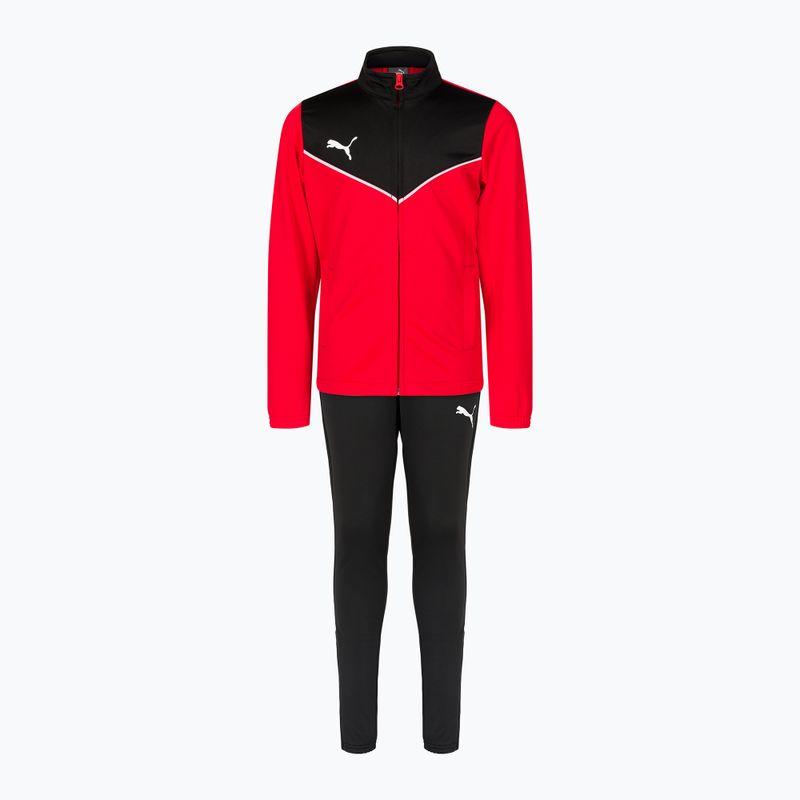 PUMA Individualrise Tracksuit children's football tracksuit red/black 657535 01