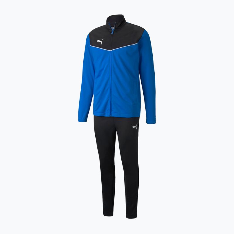 PUMA men's football tracksuit Individualrise Tracksuit blue/black 657534 06 6