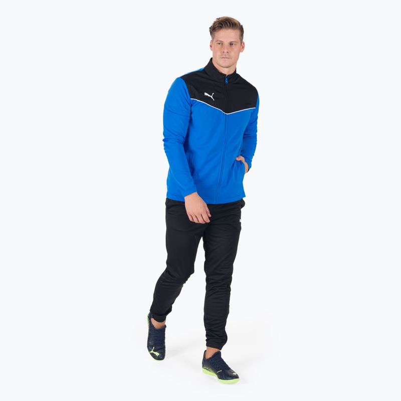 PUMA men's football tracksuit Individualrise Tracksuit blue/black 657534 06