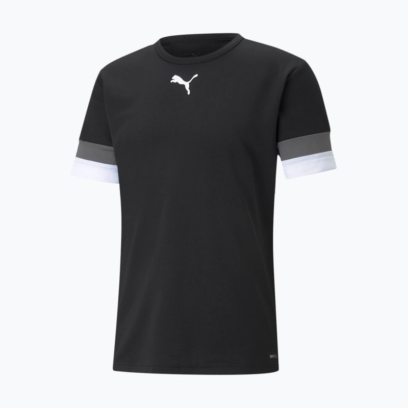 Men's football jersey PUMA teamRISE Jersey black 704932 03 6