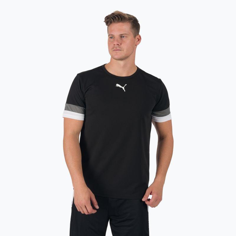 Men's football jersey PUMA teamRISE Jersey black 704932 03
