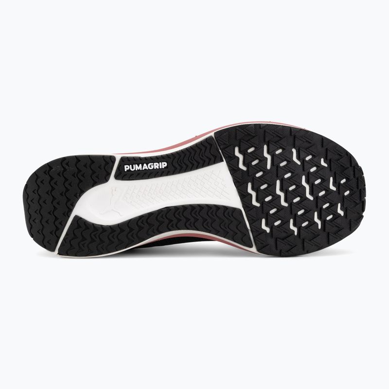 Women's running shoes Puma Velocity Nitro WTR black/silver/yellow 4