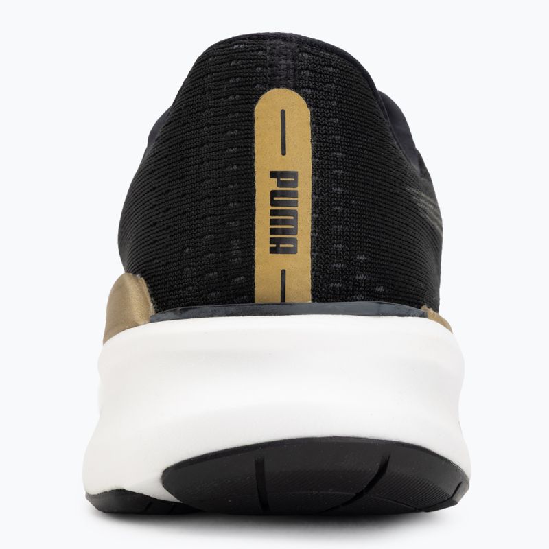 Women's running shoes Puma Eternity Nitro black/gold/white 6