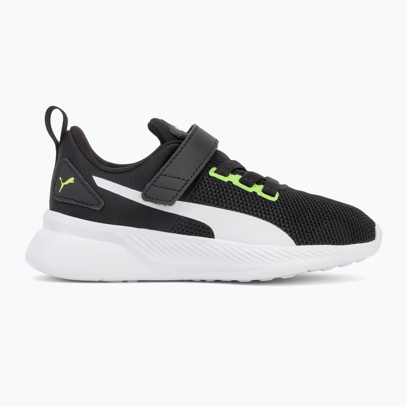 PUMA Flyer Runner V PS children's shoes green flash/puma white 2