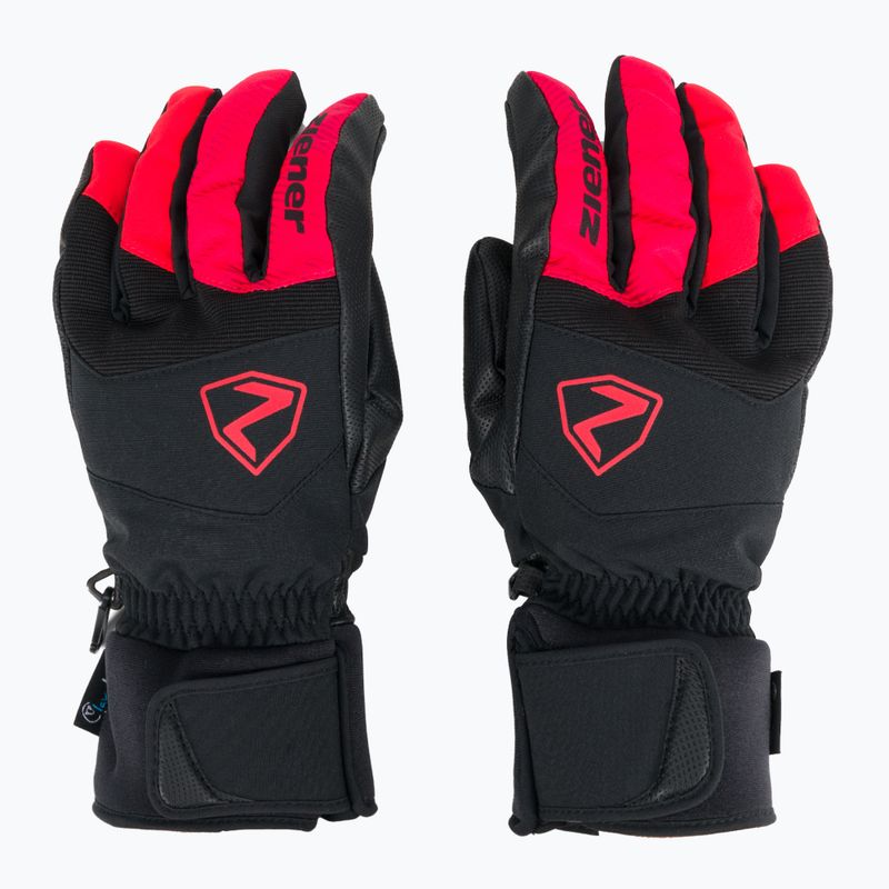 Men's ski glove ZIENER Ginx As Aw black 801066.888 3
