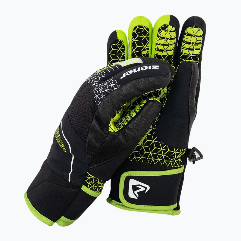 Ziener Lonzalo AS children's ski glove black 801922