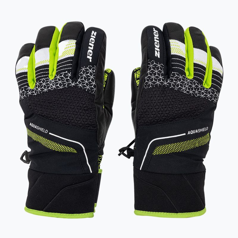 Ziener Lonzalo AS children's ski glove black 801922 3