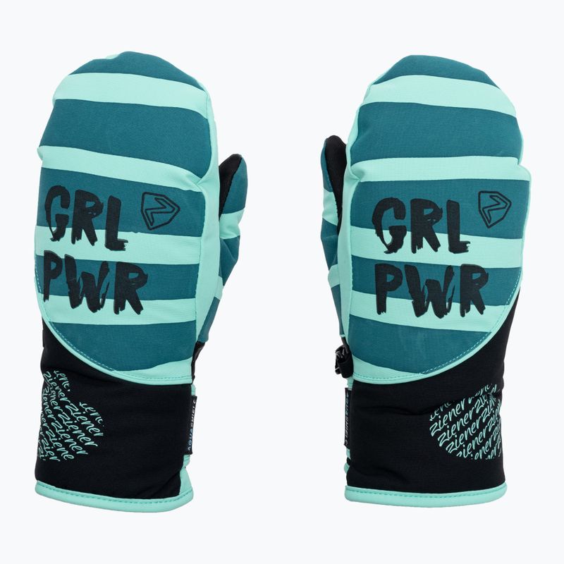 Children's snowboard gloves ZIENER Liwani As Pr Mitten blue 211902.953211 3