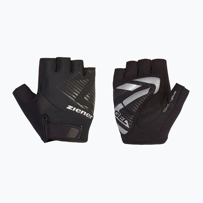 Men's cycling gloves ZIENER Crudt-Z black