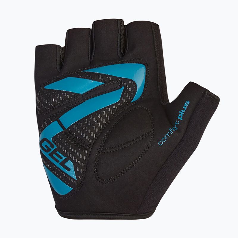 Men's cycling gloves ZIENER Crudt-Z crystal blue 3