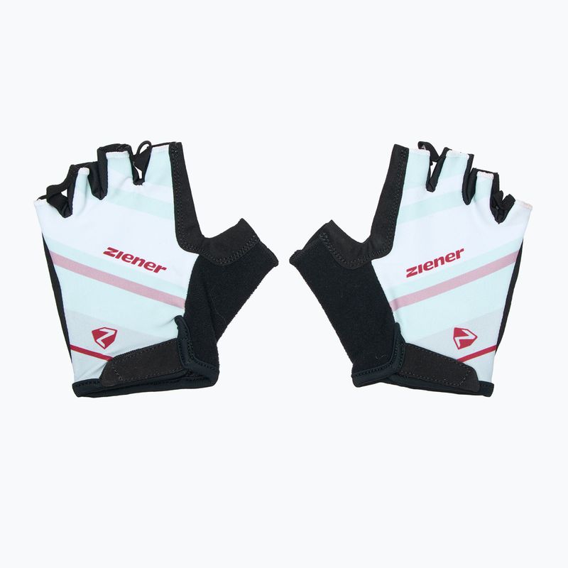 Women's cycling gloves ZIENER MTB Crizy Lady GELfoam sangria red 2