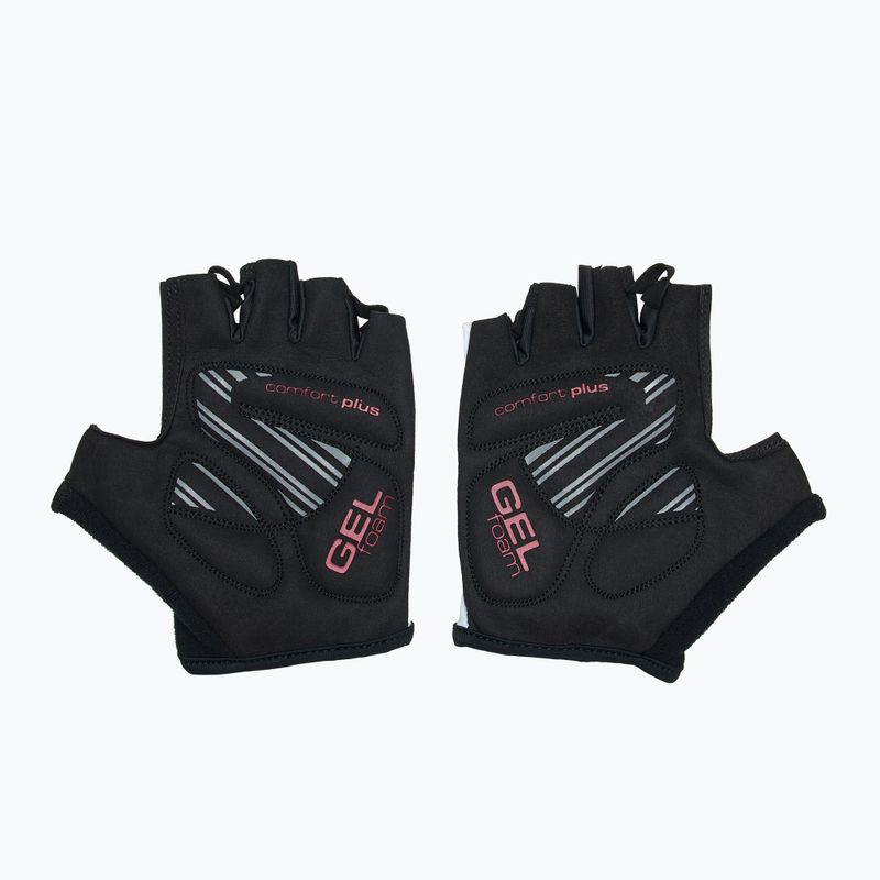 Women's cycling gloves ZIENER MTB Crizy Lady GELfoam sangria red 3