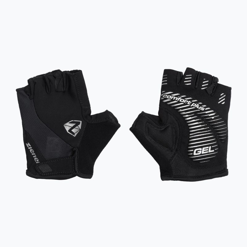 Men's cycling gloves Ziener MTB Collby Gel black