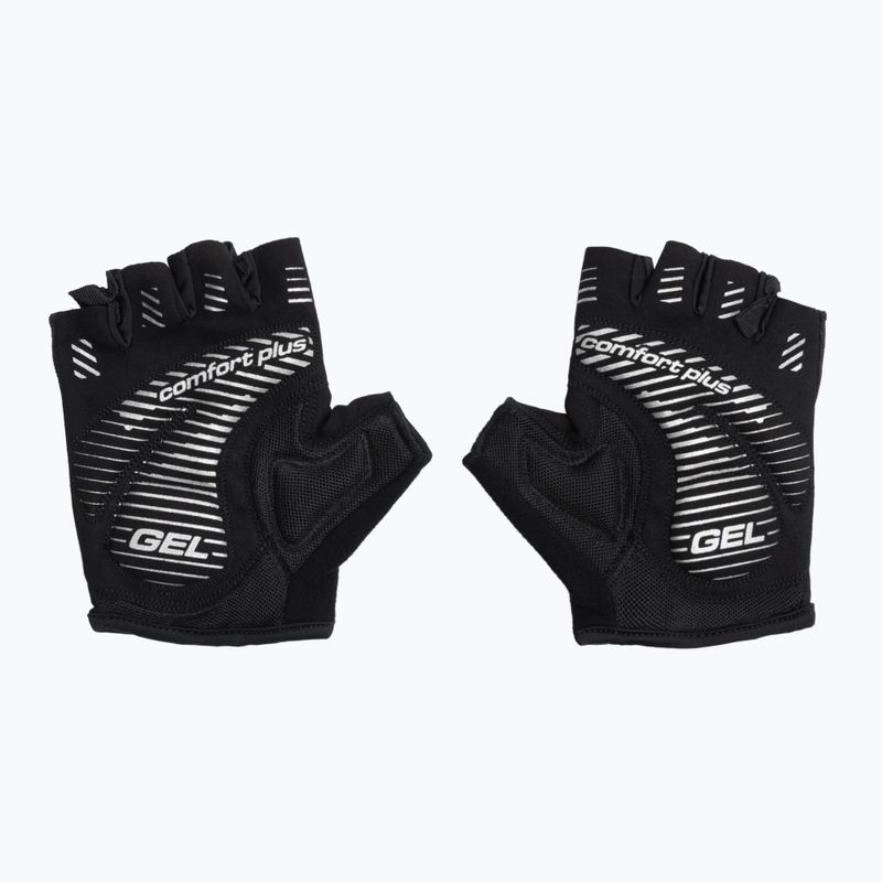 Men's cycling gloves Ziener MTB Collby Gel black 3