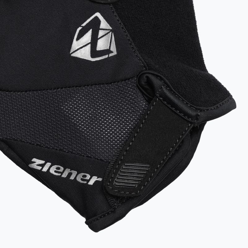 Men's cycling gloves Ziener MTB Collby Gel black 4