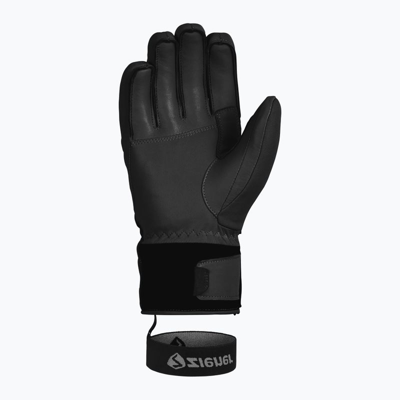 Women's Ski Gloves ZIENER Kuma Aquashield black 9