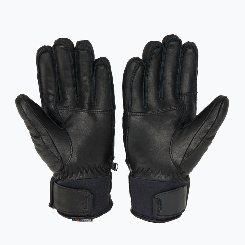 Women's Ski Gloves ZIENER Kuma Aquashield black 2