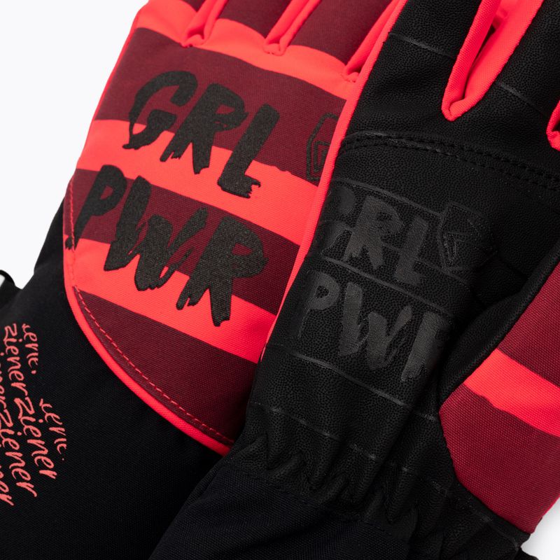Children's ski glove ZIENER Liwa AS PR red 801997 5