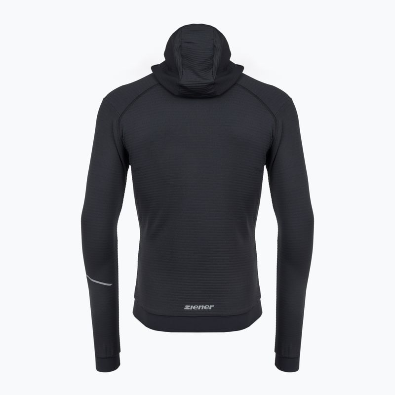 Men's ski sweatshirt ZIENER Nagus black 224270 2