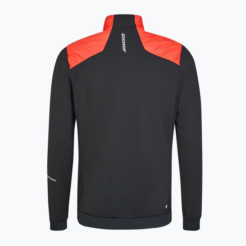Men's hybrid ski jacket ZIENER Nesko red 224272 6