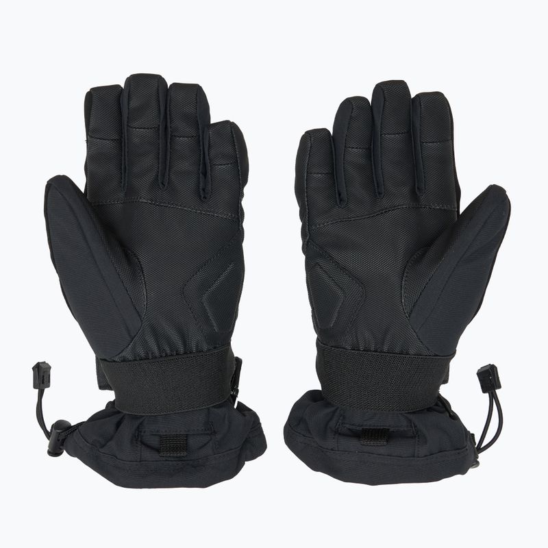 Children's snowboard gloves ZIENER Manu Aquashield black 2