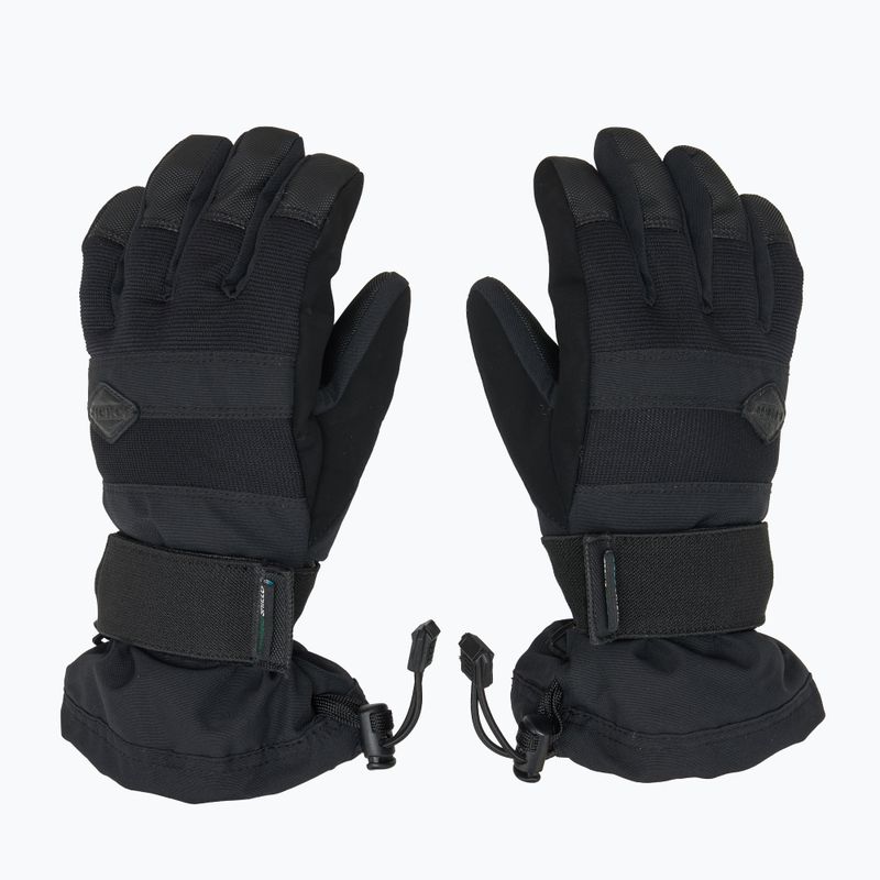 Children's snowboard gloves ZIENER Manu Aquashield black 3