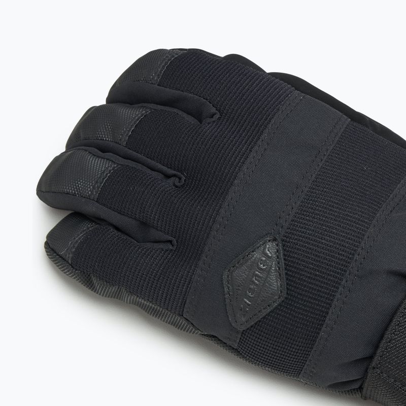 Children's snowboard gloves ZIENER Manu Aquashield black 4