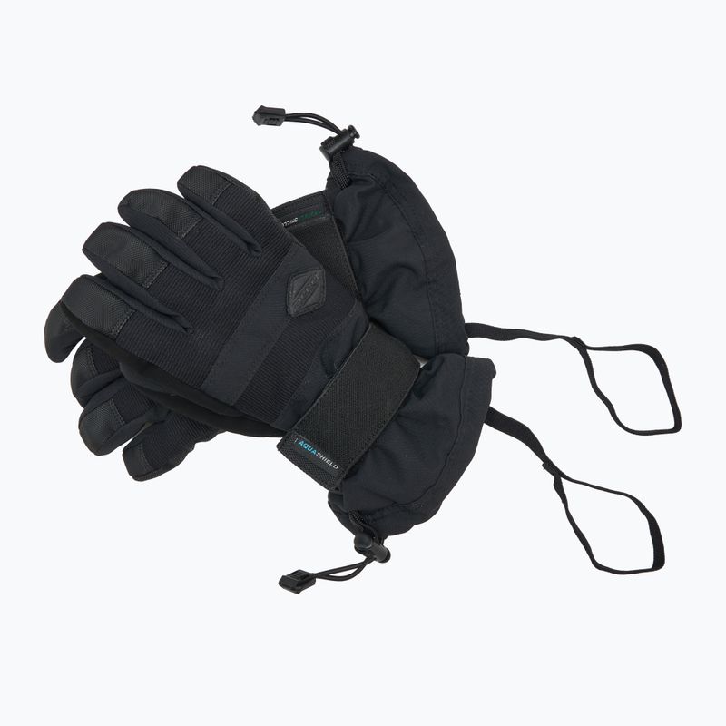Children's snowboard gloves ZIENER Manu Aquashield black 6