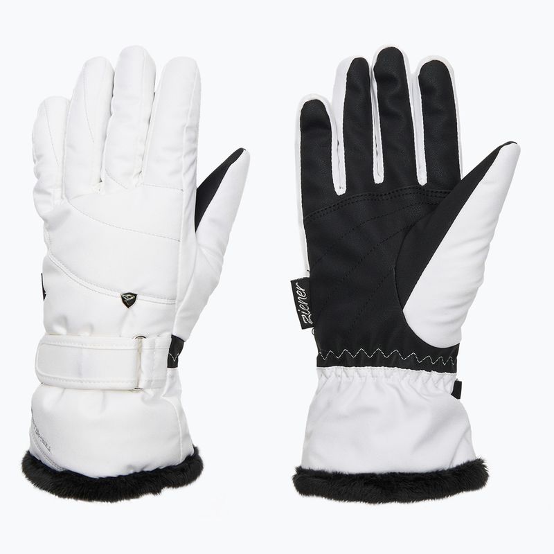 Women's ski gloves ZIENER Kahli PR white
