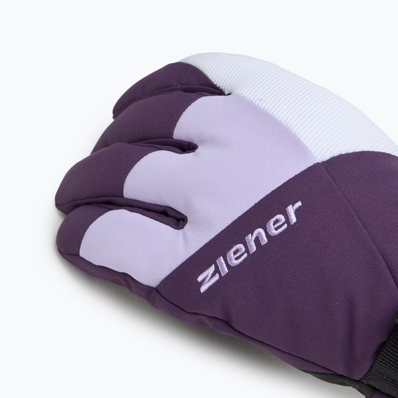 ZIENER Children's Ski Gloves Lani GTX dark violet 4