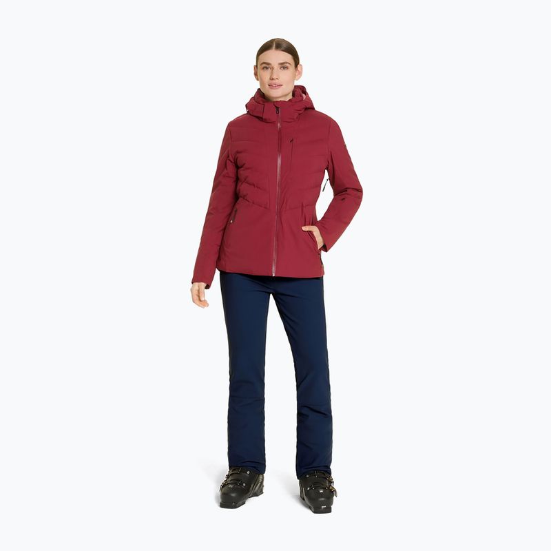 Women's ski jacket ZIENER Tokki berry 2