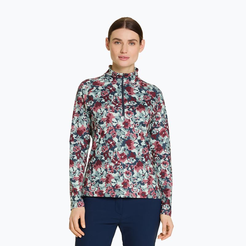Women's thermal active sweatshirt ZIENER Jeane flower print