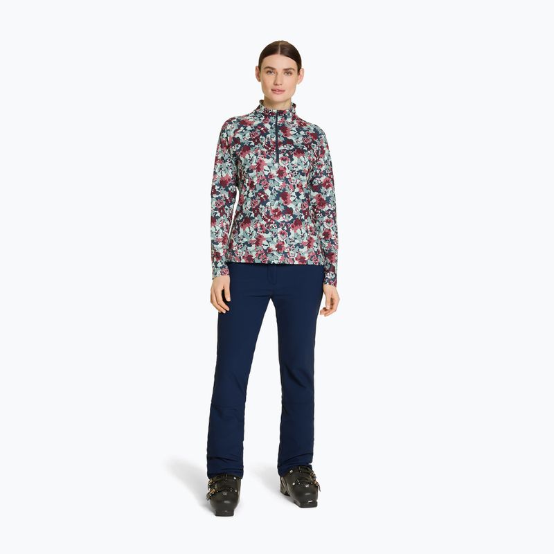 Women's thermal active sweatshirt ZIENER Jeane flower print 2