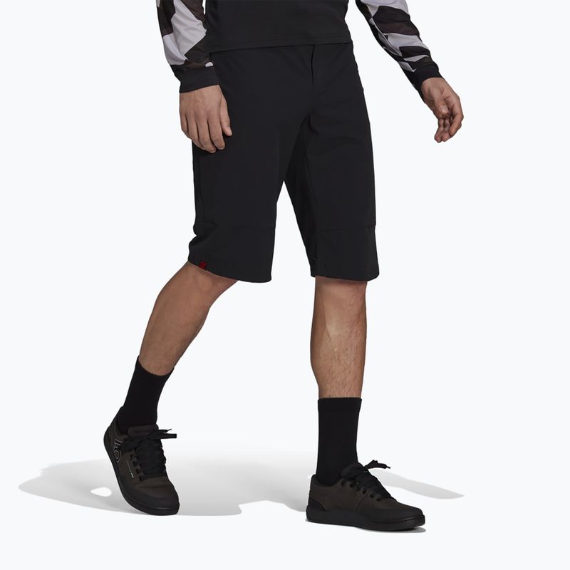 Men's adidas FIVE TEN Trailx Bermuda cycling shorts charcoal