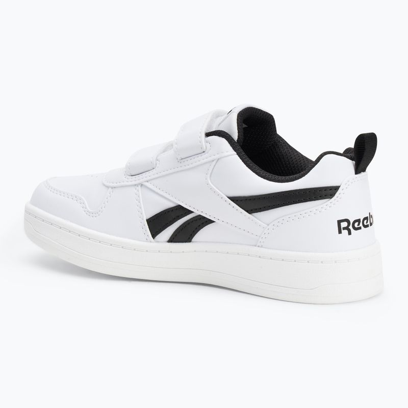 Reebok Royal Prime 2.0 Two Strap white/white/black children's shoes 3